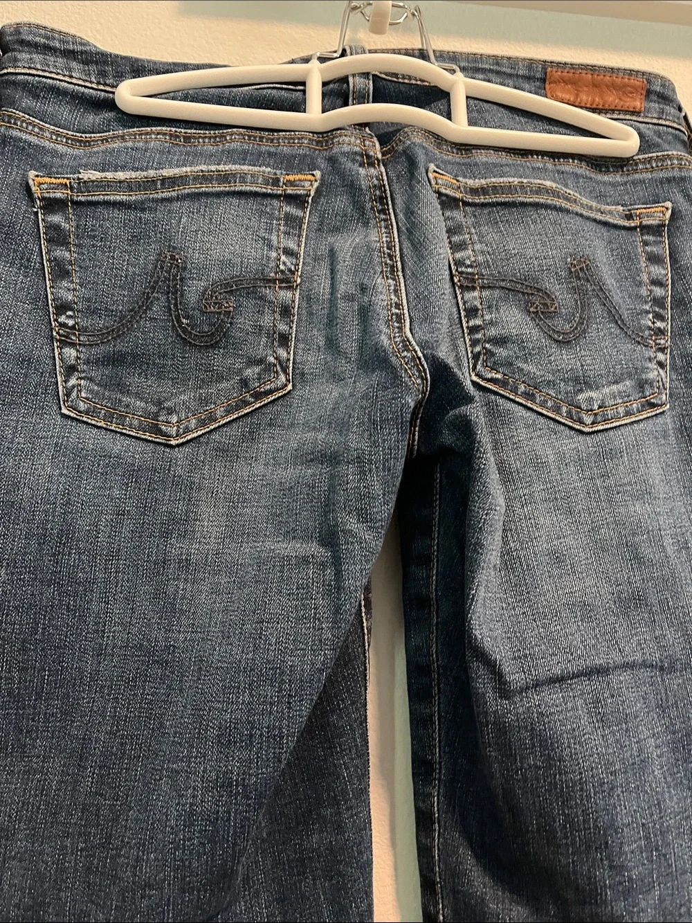Ag Adriano Goldschmied Dark Blue Skinny Jeans - Picture 5 of 16